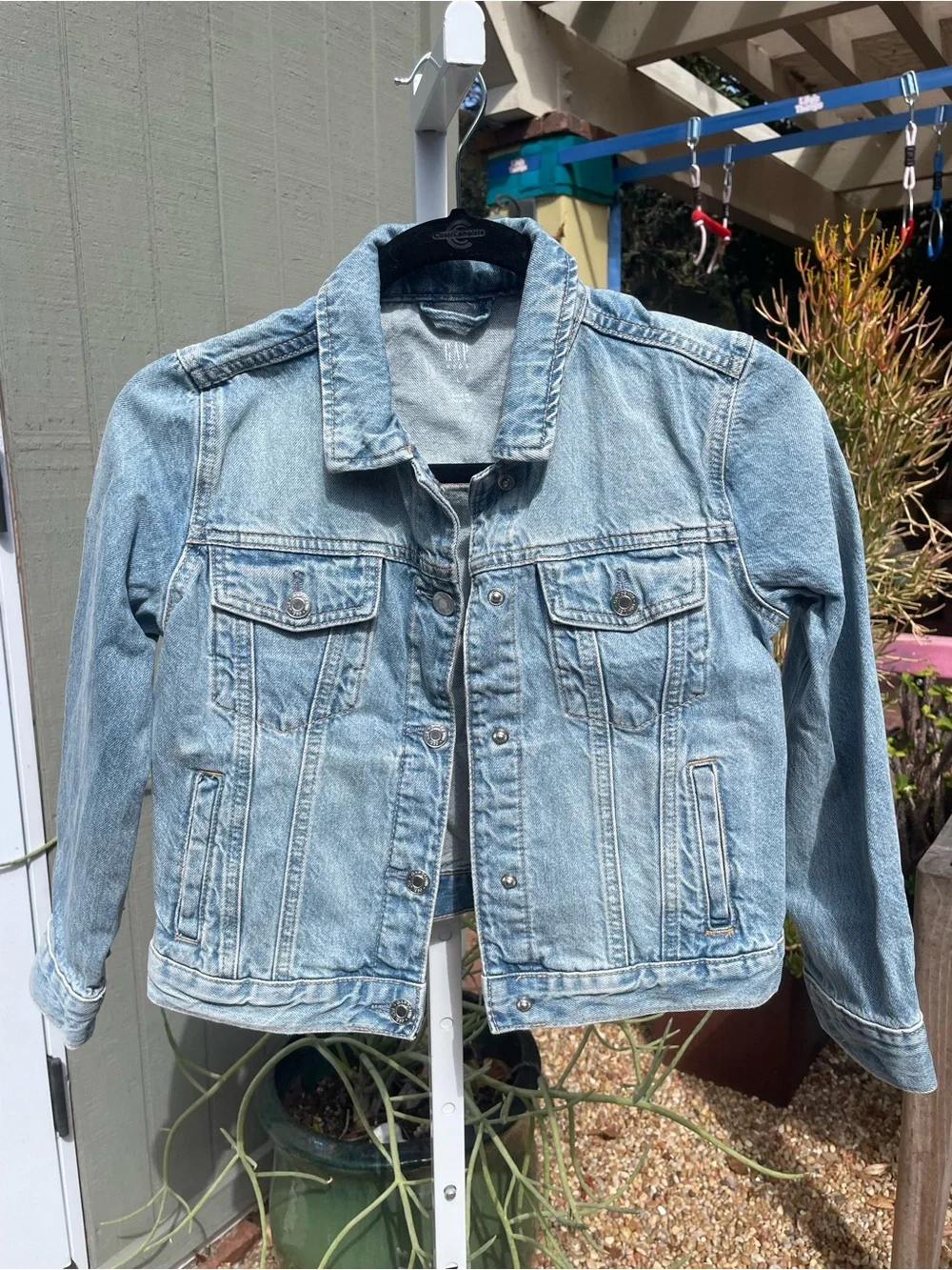Kids GAP Faded Light Blue Denim Jacket